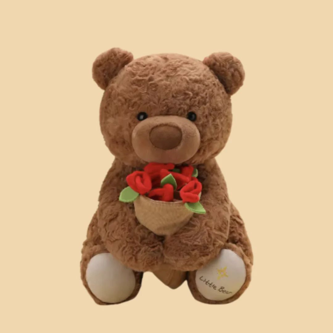 BloomBear™ – Convertible Teddy with Flower Bouquet