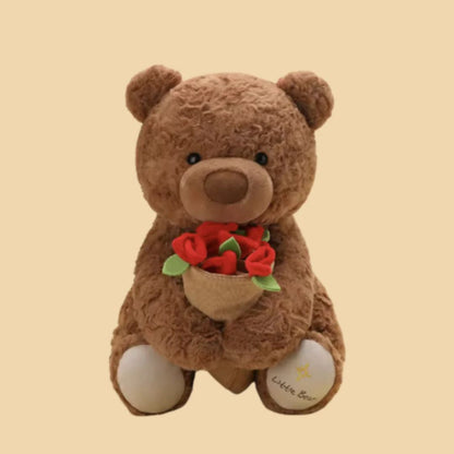 BloomBear™ – Convertible Teddy with Flower Bouquet